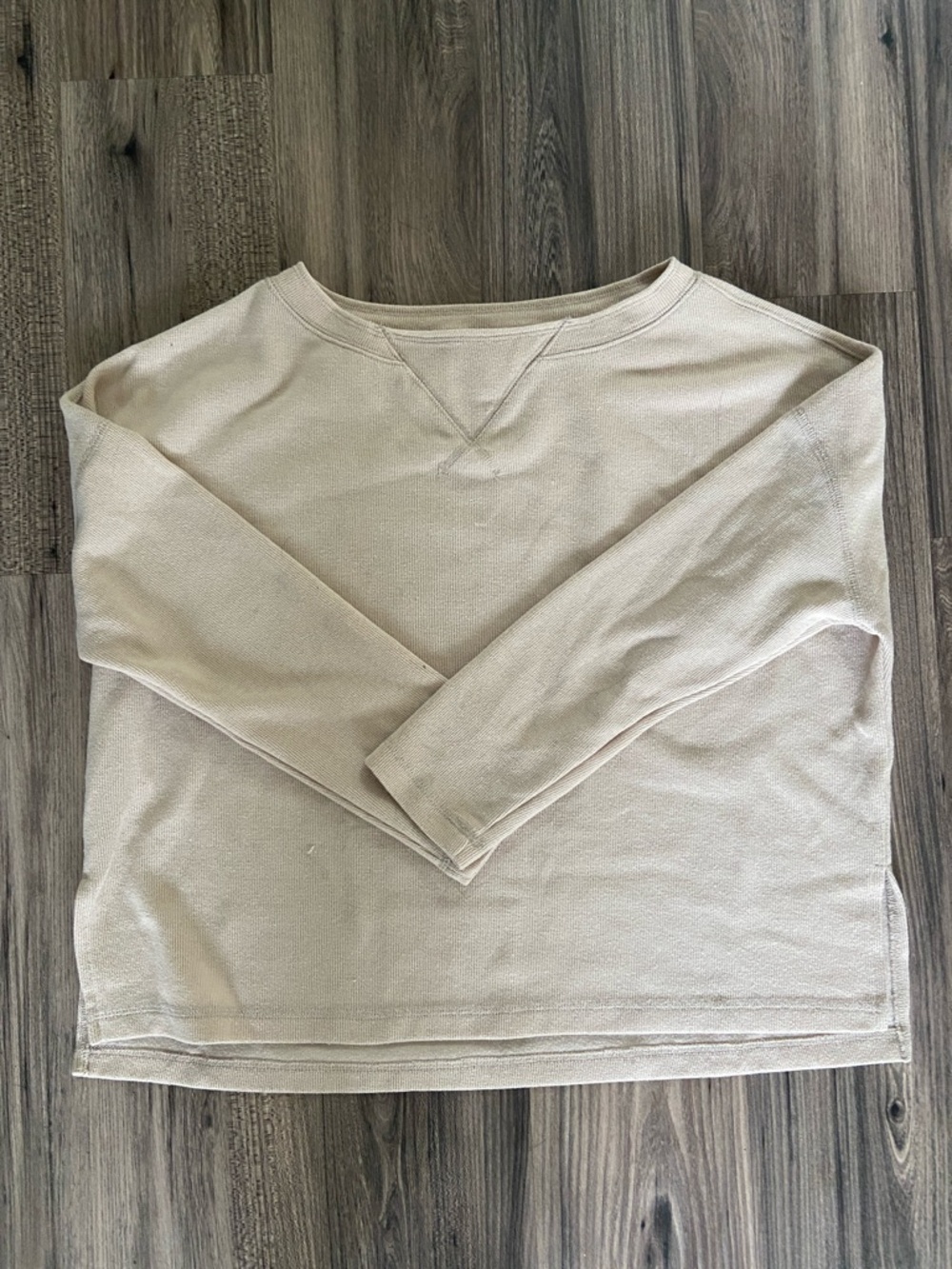 Light Beige Casual Sweater